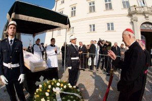 Na Nitrianskom hrade sa rozlucili s kardinalom Janom Chryzostomom Korcom